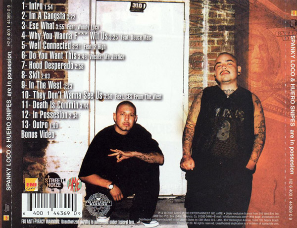 In Possesion - Street Codes Chicano Rap